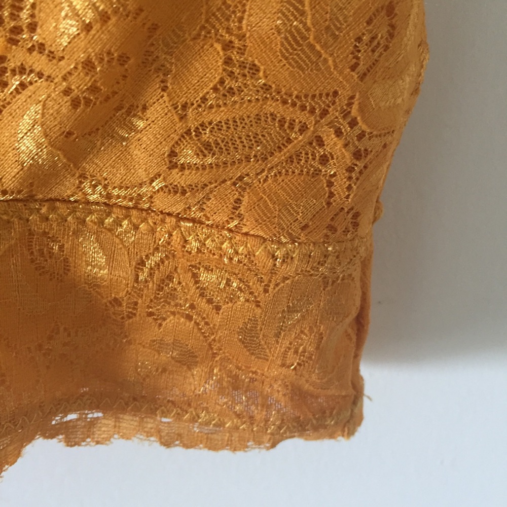 Mustard Bralette Top - Picture 6 of 6